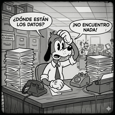 Si quieres entender qué hace un DBA, imagínate una oficina llena de archiveros en 1950